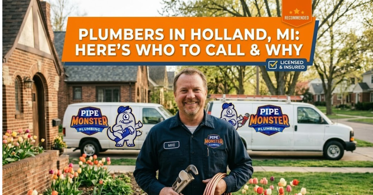 Plumbers in Holland, MI: Fast, Licensed & Actually Local — Here's Who to Call and Why